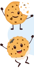 Ilustração representando cookies e privacidade de dados