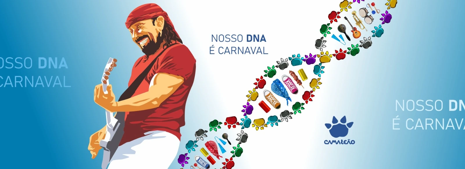 Camaleão DNA CARNAVAL